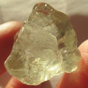 アンダラ#017: シエラ産いまどき希少純正、オールドストックの輝かしいシャンペンアンダラ、魅惑の塊！WOW！