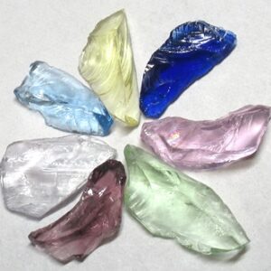 アンダラ: きれいな粒揃い 希少7 色 花びら型セット #01