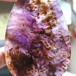 #037: ブラジル産 美しいスーパーセブン、マジカルなスーパーパワー、つるつるペンダント型フリーフォーム！